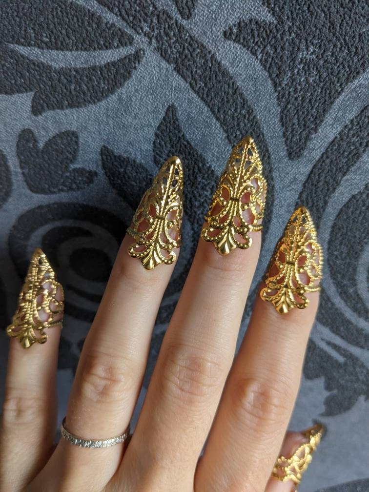 Griffes Essentiel – Armures d'Ongles Courtes 2cm Or ou Argent | Tokyo Stories
