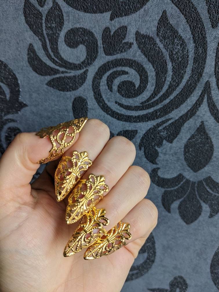 Griffes Essentiel – Armures d'Ongles Courtes 2cm Or ou Argent | Tokyo Stories