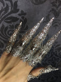 Armures de Doigts Souveraine Argent – Griffes Articulées Style 1 Doigts Longs | Tokyo Stories