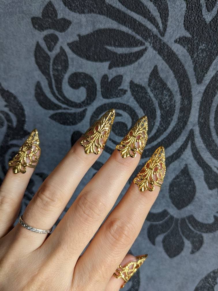 Griffes Essentiel – Armures d'Ongles Courtes 2cm Or ou Argent | Tokyo Stories