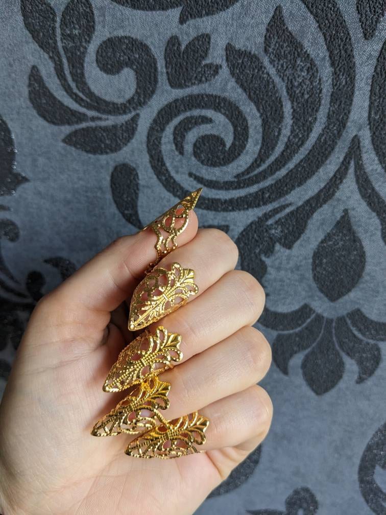 Griffes Essentiel – Armures d'Ongles Courtes 2cm Or ou Argent | Tokyo Stories