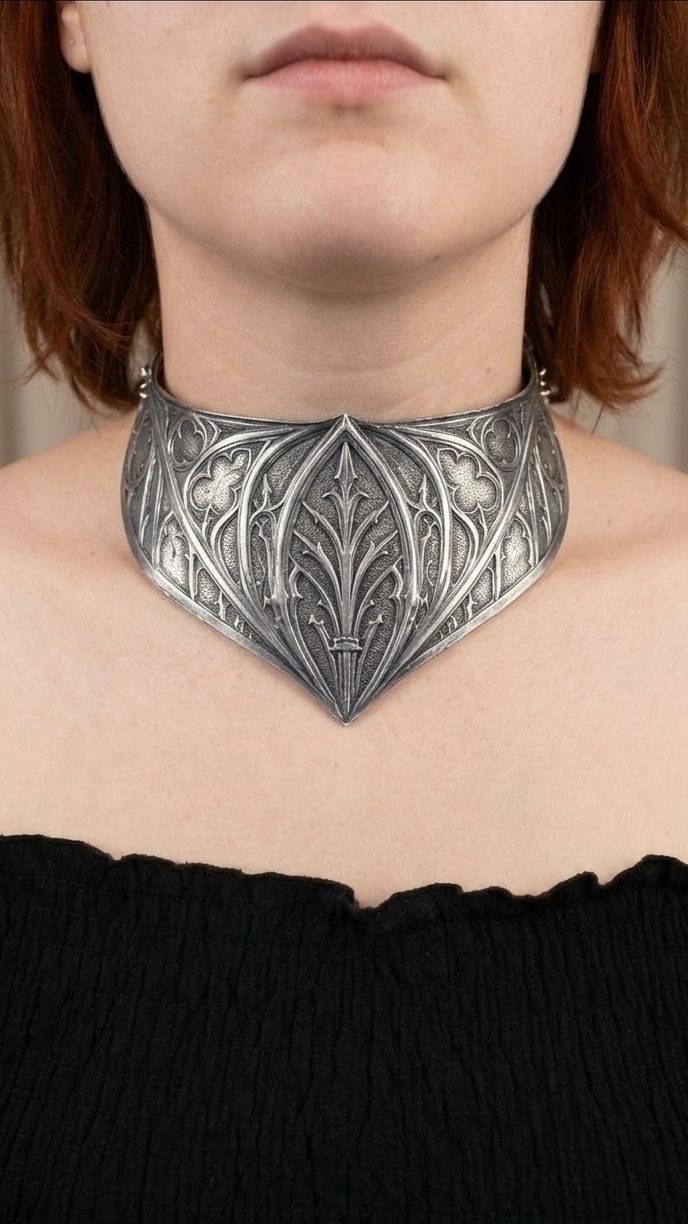 Collier Armure Cathédrale Gothique