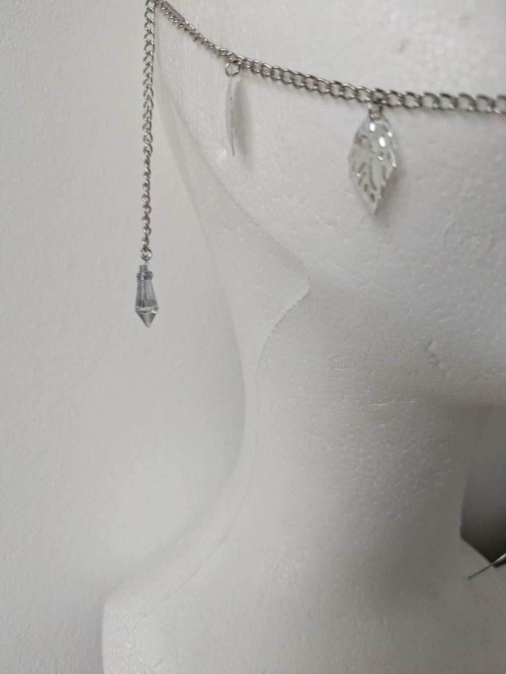 Bridge de Nez Feuilles d'Argent – Bijou Elfique Visage Chaînes Sans Piercing | Tokyo Stories