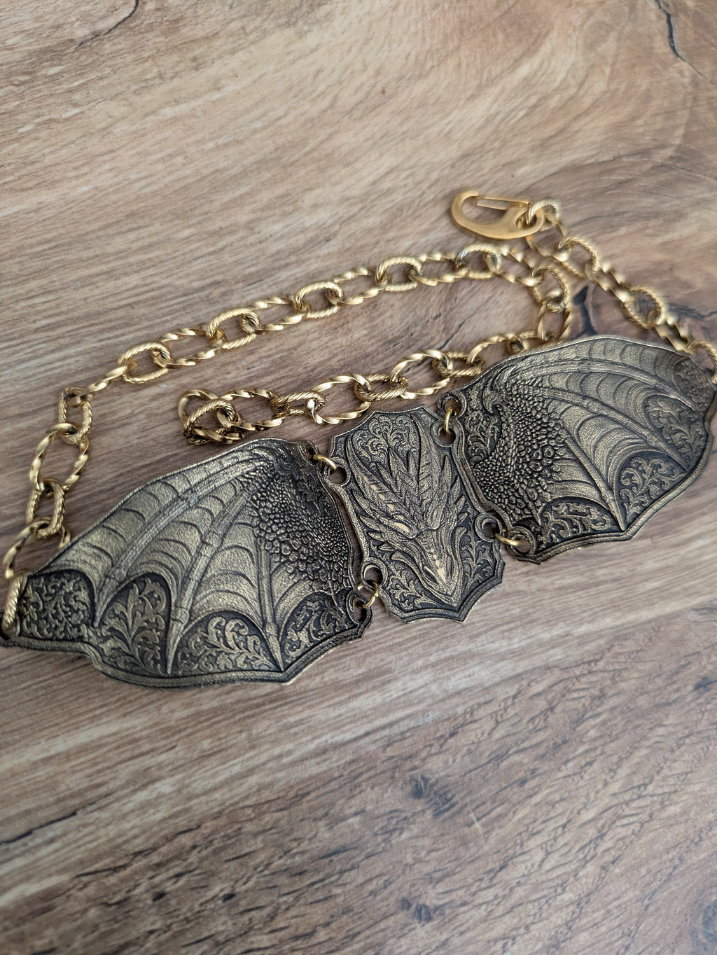Bracelet Armure Dragon Articulé