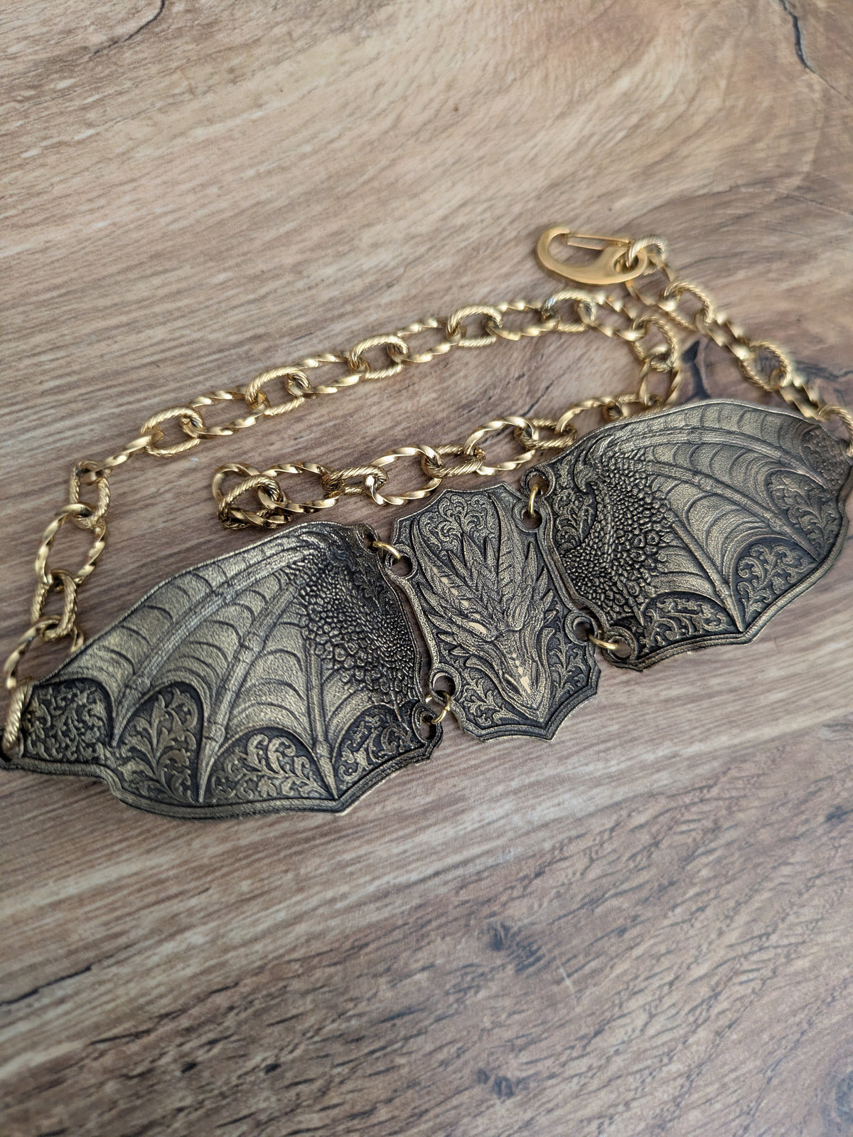 Bracelet Armure Dragon Articulé