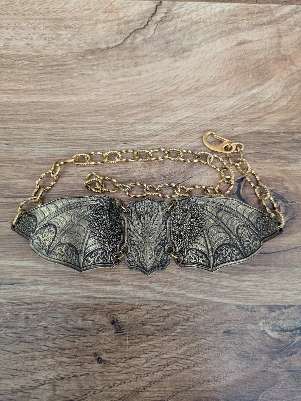 Bracelet Armure Dragon Articulé