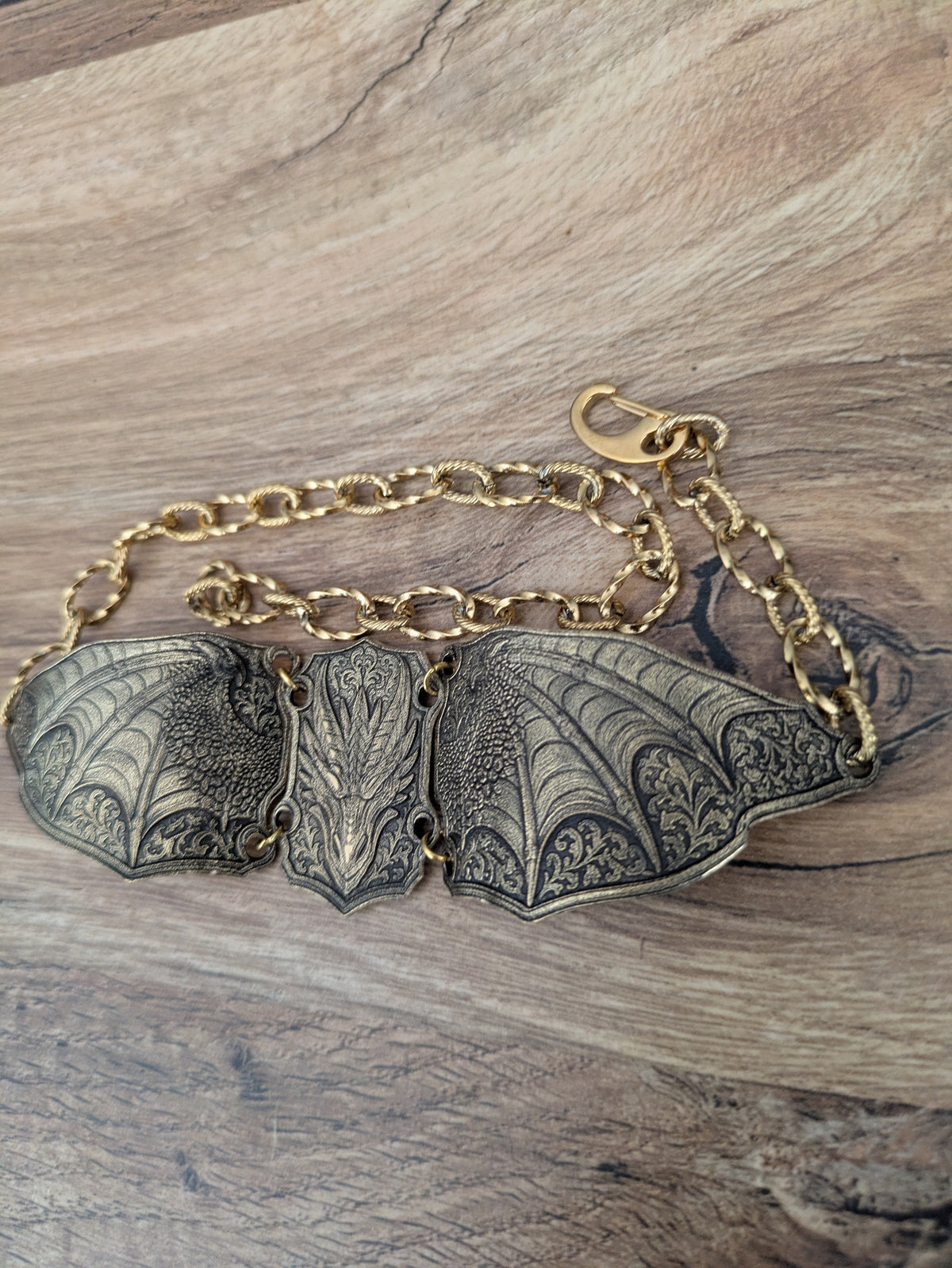 Bracelet Armure Dragon Articulé