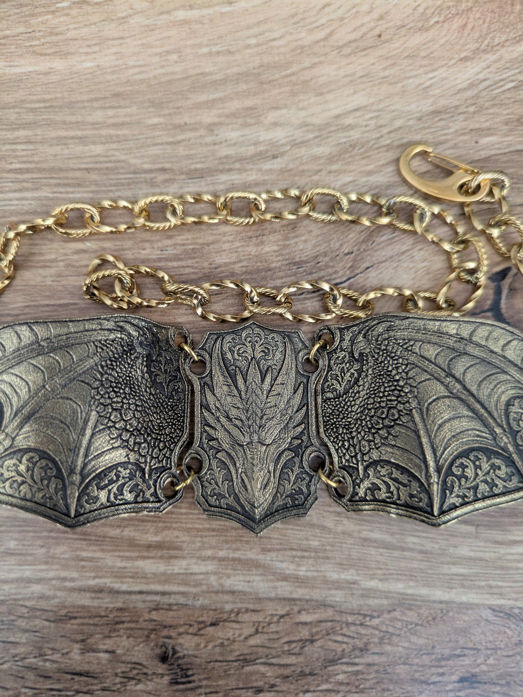 Bracelet Armure Dragon Articulé